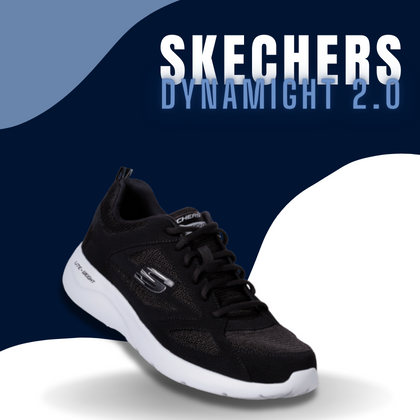Tenis Skechers de hombre para caminar skech-air negro - Decathlon